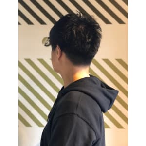 大人のシンプルショート【BARBER-BAR】