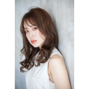 【shellbear 銀座4丁目】大人可愛いセミロング