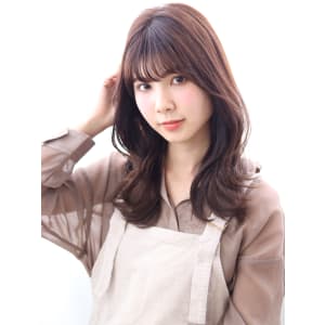 ひし形ロングレイヤー☆ココアブラウン