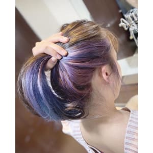 インナーカラーで髪色楽しもう！