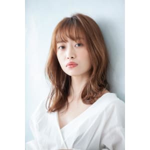 20代30代柔らかレイヤーミディアム