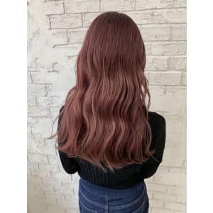 透け感シアーカラー艶カラー暖色系カラーピンクカラー6129