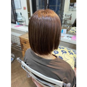 美髪カラー　イルミナカラーサファリ