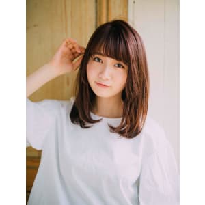 ナチュラル内巻きスタイル