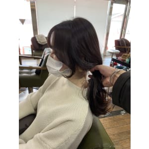 韓国後れ毛