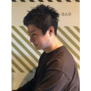 大人のシンプルショート【BARBER-BAR】