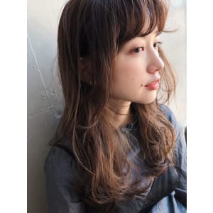 ニュアンスウェーブ ほつれ髪