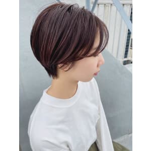 シンプルショートヘア