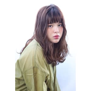切りっぱなしセミウエットウェーブ【kamei】