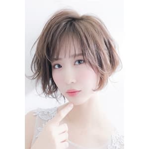 [MAXBEAUTY]ナチュラルバングショートボブ☆