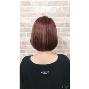 収まりやすいミディアムボブ【mertie 錦糸町】