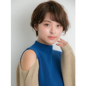 ゆるふわショートヘア