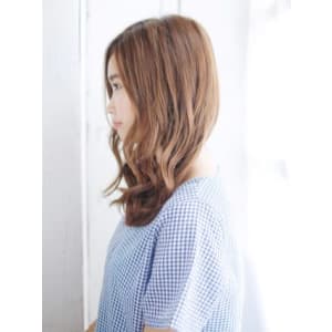 細かめカールのゆるミックスカール