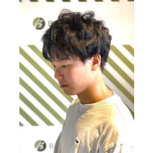 大人のマッシュスタイル【BARBER-BAR】