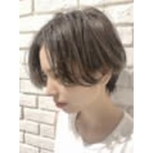 大人可愛い爽やかハンサムショート(北千住/亀有/髪質改善)