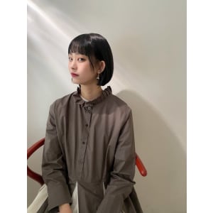 モードスタイル！パッっとボブ
