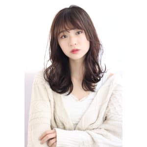 【加藤信綱】秋冬に◎ナチュラルセミウェットウェーブ♪