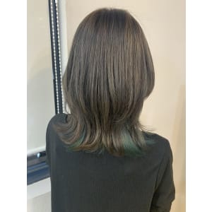 【山田】お客様スタイル☆くびれウルフインナーグリーン