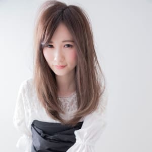 ☆シルキーストレート×ラベンダーベージュ☆-札幌店-
