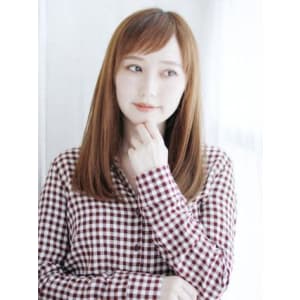 ナチュラルAラインストレート