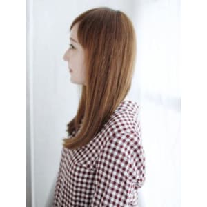 ナチュラルAラインストレート