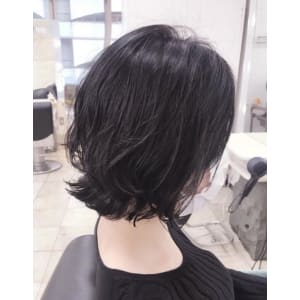 【池袋Euphoria/門脇】ふんわりくびれボブパーマ