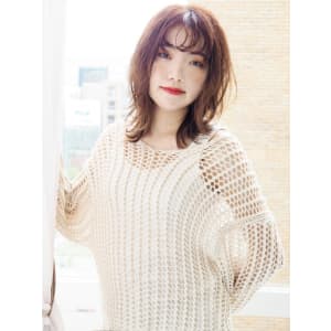 【ヘアジュレドゥ 阿佐慶】ミディアムレイヤー