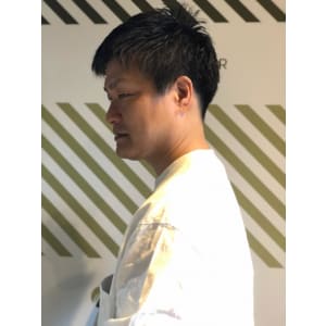 大人のシンプルショート【BARBER-BAR】