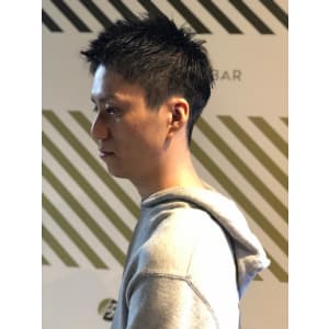 大人のシンプルショート【BARBER-BAR】