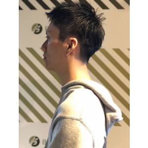 大人のシンプルショート【BARBER-BAR】