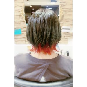[maluna やまと]インナー赤紅ver - HAIR MAKE MALUNA 大通店【マルナ】掲載中