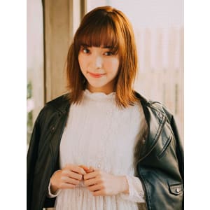 かわいい外ハネワンレンボブ