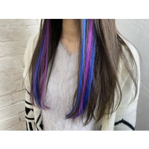 イヤリングカラー風シールエクステ◎！【池袋美容室】