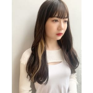 【山田】ちらっとイヤリングカラー大人小顔ウェーブy199