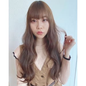 ロングウェーブスタイル