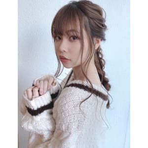 ロングラフアレンジスタイル