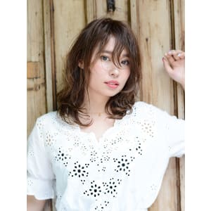 トレンドウルフミディ - HAIR&MAKE EARTH 大泉学園店【ヘアメイクアース オオイズミガクエンテン】掲載中
