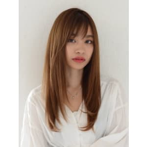 柔らか質感のピュアストレート - HAIR&MAKE EARTH 大泉学園店【ヘアメイクアース オオイズミガクエンテン】掲載中