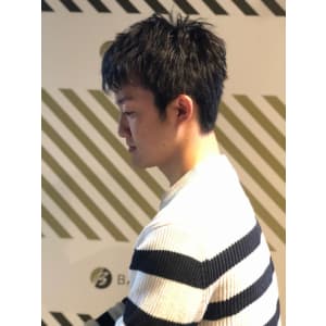 大人のシンプルショート【BARBER-BAR】