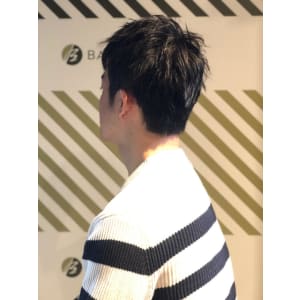 大人のシンプルショート【BARBER-BAR】