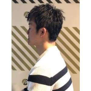 大人のシンプルショート【BARBER-BAR】