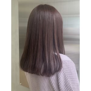 ブリーチなし ラベンダーベージュ