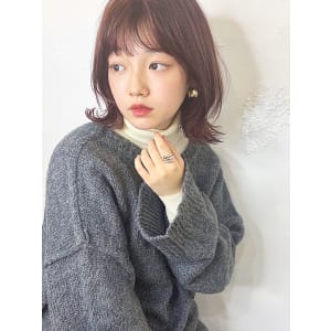 くびれミディ ピンクラベンダーカラー