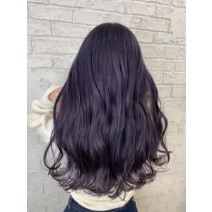 バイオレットパープル艶カラーシアカラーウェーブ6138