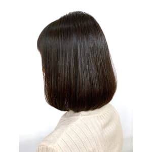 美髪ストレートヘア艶髪ナチュラルヘア