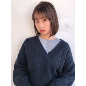 前下がりツヤボブ【K_121】