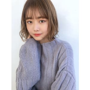 無造作パーマボブ【K_122】