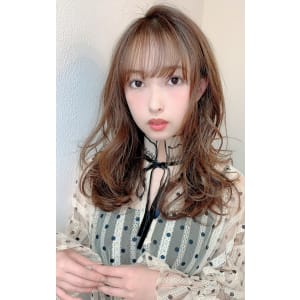 【重山祐亮】ナチュラルカールセミロング♪