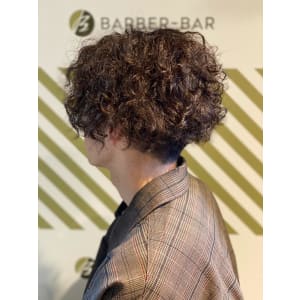 大人のパーマスタイル【BARBER-BAR】