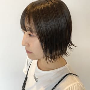 切りっぱなし×外ハネボブ